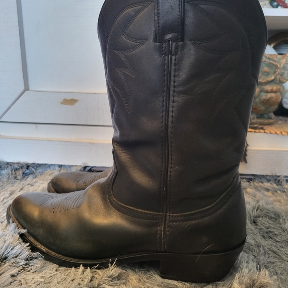 Durango Black Leather TR760 Western Boots sz 11.5D in Excellent Shape - Picture 3 of 10